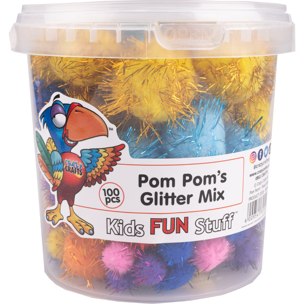 Pom Pom's Glitter Mix – Funstoregalore